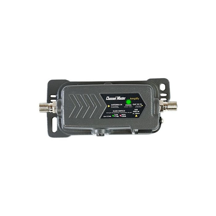 Channel Master CM-7777HD Amplify Adjustable Gain Preamplifier LTE Filter