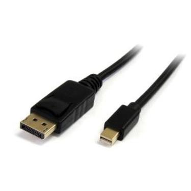 StarTech MDP2DPMM3 Mini DisplayPort to DisplayPort Adapter Cable
