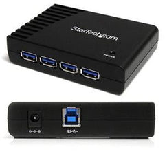 StarTech   ST4300USB3   4 Port Black SuperSpeed USB 3.0 Hub