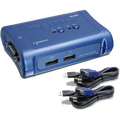 TrendNet 2-Port USB KVM Switch Kit - TK-207K