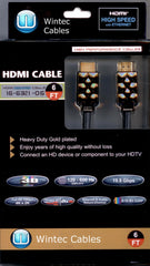 HDMI to HDMI High Speed With ETHERNETCable-6Ft Retail