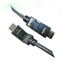 HDMI to HDMI High Speed with ETHERNET Cable-6Ft-Swivel- Retail