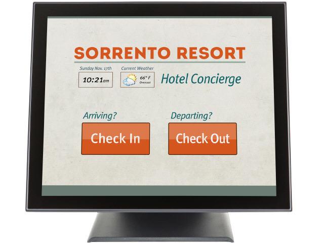 PLanar 19 BLK HID COMPLIANT ZERO BEZEL LCD - 997-7415-00