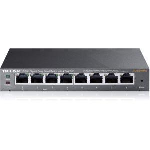 TP-LINK 8-Port Gigabit Easy Smart Switch with 4-Port PoE - TL-SG108PE