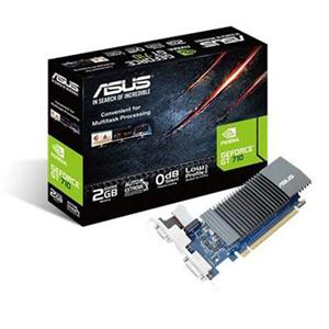Asus GeForce GT 710 Graphic Card - 954 MHz Core - 2 GB GDDR5 - Low-profile - GT710-SL-2GD5-CSM