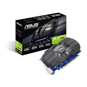 Asus PH-GT1030-O2G GeForce GT 1030 Phoenix Fan Graphic Card - 1.28 GHz Core - 1.53 GHz Boost Clock - 2 GB GDDR5