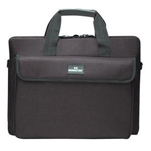 Manhattan London 438889 Carrying Case (Briefcase) for 15.6 Notebook - Black