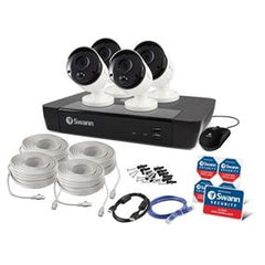 Swann 8 Channel 5MP Super HD NVR-8580 with 2TB HDD & 4 x 5MP Thermal Sensing Bullet Cameras - SWNVK-875804