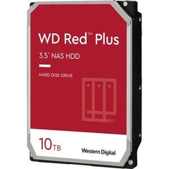 Western Digital Red Plus WD101EFBX 10 TB Hard Drive - 3.5 Internal - SATA (SATA/600) - Conventional Magnetic Recording (CMR) Method