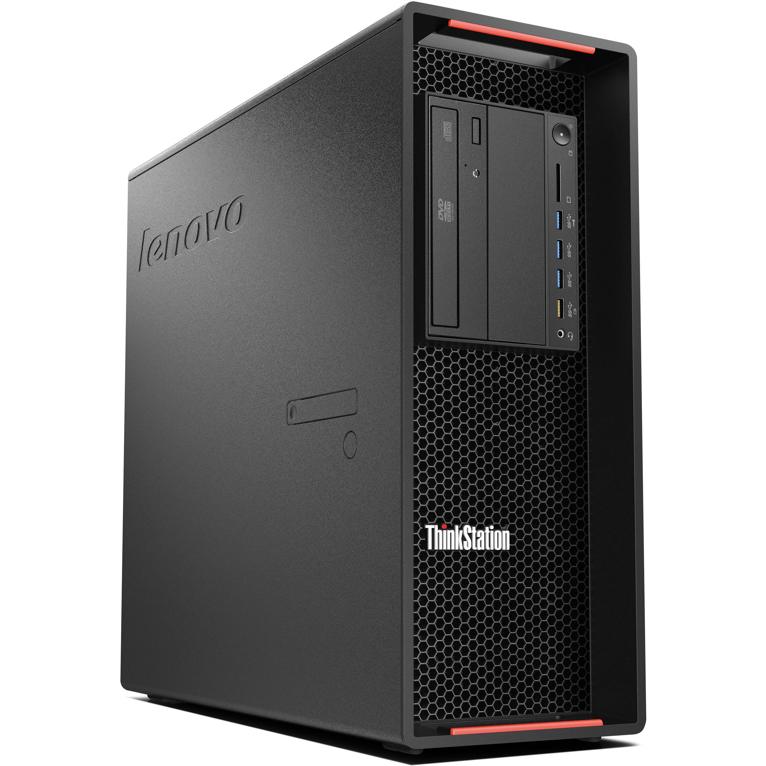 Lenovo ThinkStation P510 Tower Workstation - Intel 10 CORE/20 Threads Xeon E5-2630 V4 2.2GHz ,32GB DDR4 , 256GB SSD - Nvidia Quadro M2000 4GB GDDR5 Video Card, DVD-Writer - Windows 10 Pro