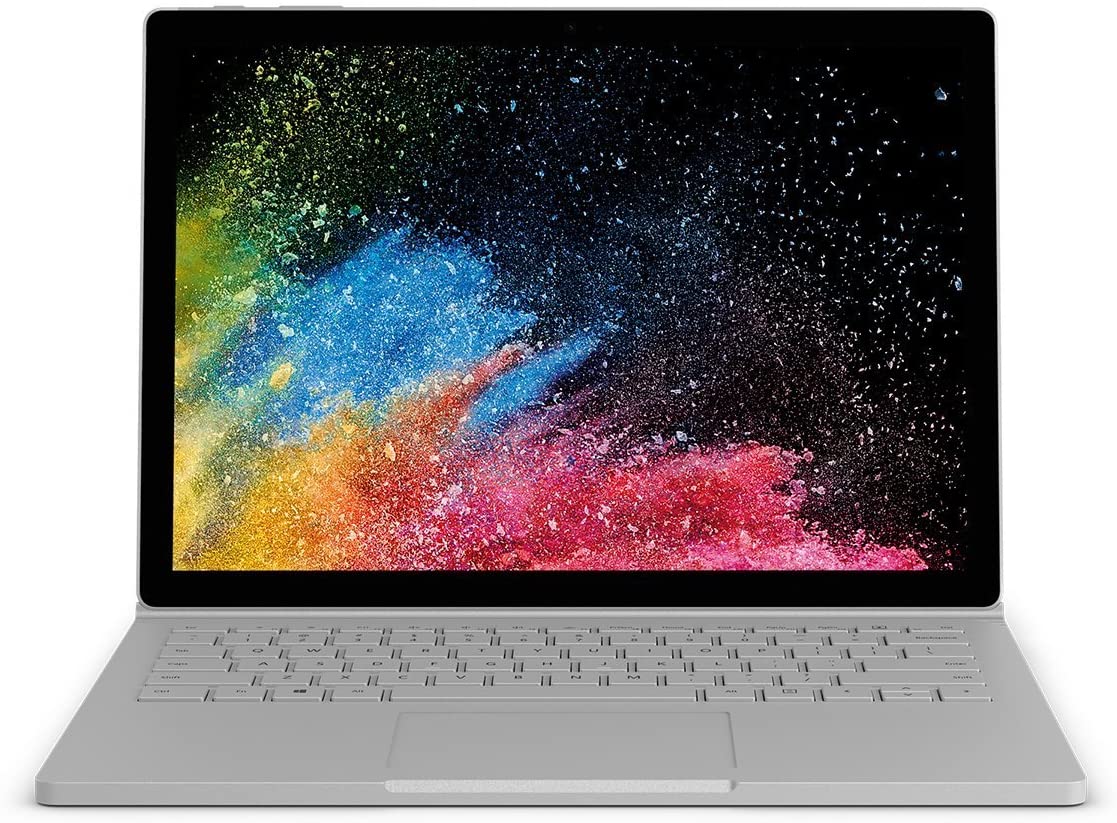 Microsoft Surface Book 2 13.5 2-in-1 Laptop - Intel Core i5-7300U 2.6Ghz, 8Gb Ram, 256GB SSD NO PEN Refurbished