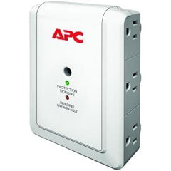 APC P6W 6-Outlets Surge Suppressor , Wall Mountable