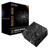 EVGA 650 B5 650Watt 80 Plus Bronze Certified Fully Modular Power Supply - 220-B5-0650-V1