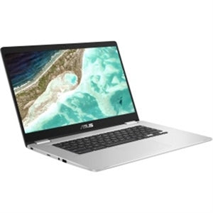 Asus Chromebook C523NA-DH02 15.6 Chromebook - 1366 x 768 - Celeron N3350 - 4 GB RAM - 32 GB Flash Memory - Silver Chrome OS - Intel HD Graphics - Bluetooth