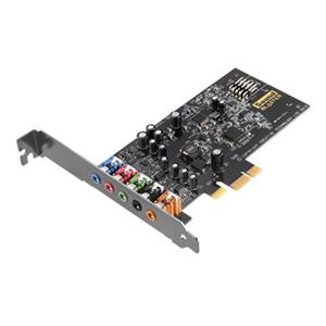 Sound Blaster Audigy Fx 5.1 Sound Channels - Internal - PCI Express - 106 dB - 1 x Number of Microphone Ports - 1 x Number of Audio Line In - 70SB157000000