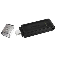 Kingston 64GB DataTraveler 70 USB-C Black Flash Drive - DT70/64GB