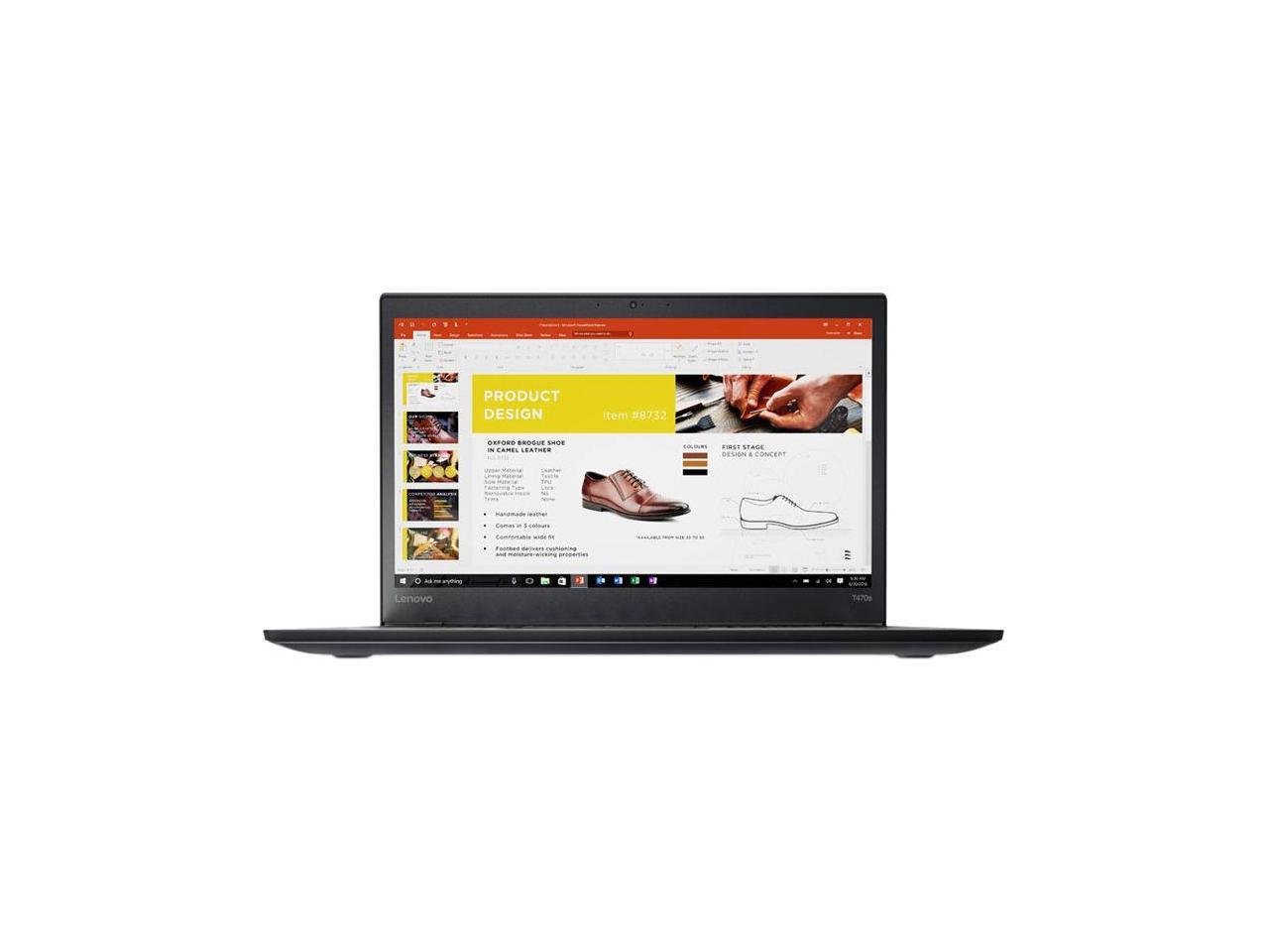 Lenovo ThinkPad T460S Slim Ultrabook- Intel Core i7-6600U 2.6Ghz,16GB,256Gb NVMe SSD ,14 Windows 10 PRO 1 Year Warranty