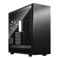 FRACTAL DESIGN Define 7 XL Black Brushed Aluminum/Steel E-ATX Silent Modular Dark Tinted Tempered Glass Window Full Tower Computer Case - FD-C-DEF7X-03