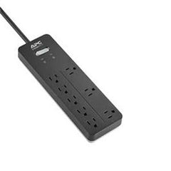 APC by Schneider Electric SurgeArrest Home/Office 8-Outlet Surge Suppressor/Protector 8 x NEMA 5-15R - 2160 J - 120 V AC Input - 120 V AC Output