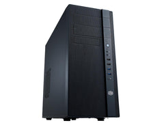Cooler Master N400 Business ATX Tower with Front Mesh Ventilation, Minimal Design, 240mm Close-Loop AIO Support