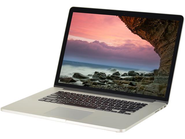 Apple A1398 MacBook Pro (Late 2015) 15 - Intel Core i7- 4980HQ 2.8Ghz,16GB, 500GB SSD, built in AMD Readeon R9 370X 2Gb PCI-e + Intel Iris Pro 1536MB (2880X1800) , Mac OS X 11.0.1 Operating System