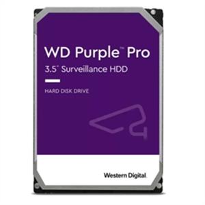 Western Digital Purple Pro WD101PURP 10 TB Hard Drive - 3.5 Internal - SATA (SATA/600) - Conventional Magnetic Recording (CMR) Method Server, Video Surveillance System, Storage System Device Supported - 7200rpm - 550 TB TBW - 5 Year Warranty
