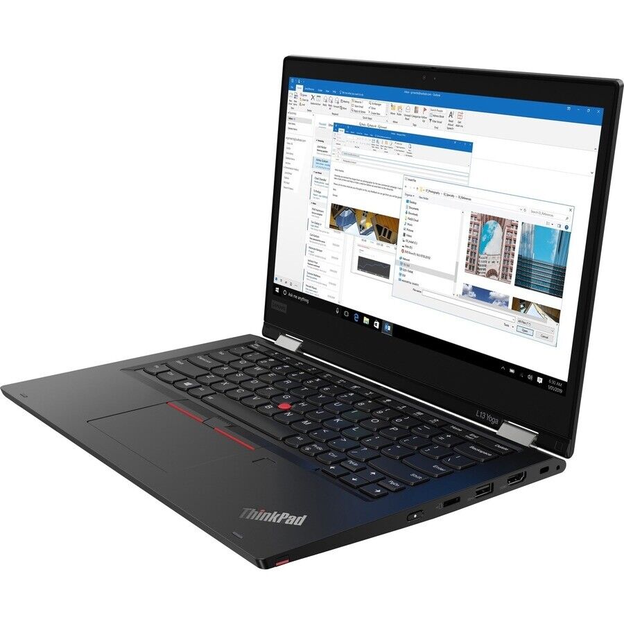 Refurbished Lenovo ThinkPad L13 Yoga Gen 2 13.3 FHD Touchscreen - Intel Core i5-1145G7 2.6Ghz 16GB RAM 256GB SSD Win 11 Pro Black