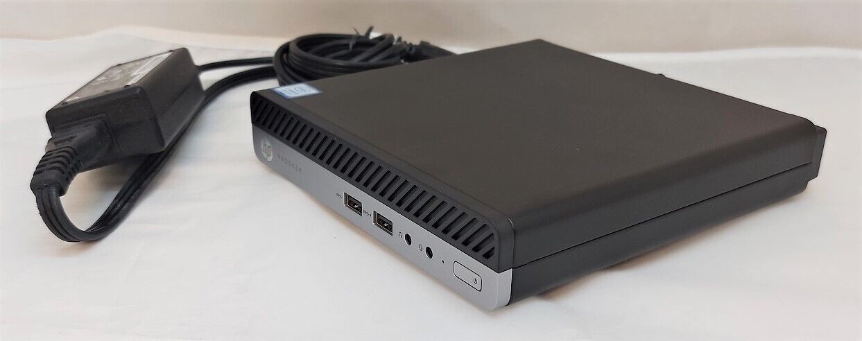 HP 400 G5 Micro Desktop - Intel Core i5 9500T 2.2Ghz ,16GB DDR4,256GB M.2 NVMe SSD, Windows 11 PRO - 1 Year Warranty - 1X HDMI Port- 2X Display Port