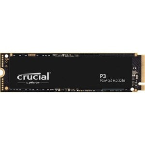 Crucial P3 CT1000P3SSD8 1 TB Solid State Drive - M.2 2280 Internal - PCI Express NVMe (PCI Express NVMe 3.0 x4) 220 TB TBW - 3500 MB/s Maximum Read Transfer Rate - 5 Year Warranty