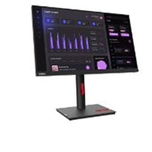 Open box Lenovo ThinkVision T24i-30 23.8 Full HD (1920X1080) Height Adjustment Monitor - 63CFMAR1US
