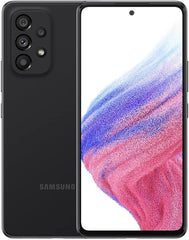 Refurbished (Excellent) Samsung Galaxy A53 128GB (Canadian Model) A536W 6.5 inch Display 5G LTE Black Unlocked Phone