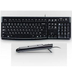Logitech K120 Slim Corded Keyboard 920-002478