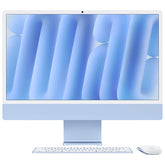 Open Box - Apple A2438 iMac 24" 4K Display (2021) Apple M1 8-Core Chip 8-Core GPU 8GB RAM 256GB SSD - Blue - A2438