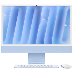 Open Box - Apple A2438 iMac 24" 4K Display (2021) Apple M1 8-Core Chip 8-Core GPU 8GB RAM 256GB SSD - Blue - A2438