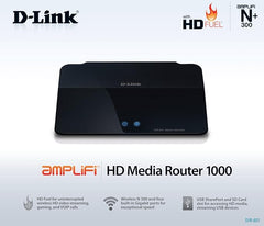 D-Link Wireless N300 Gigabit HD Media Router 1000 (DIR-657)