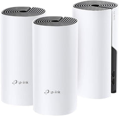 TP-Link Deco Whole Home Mesh WiFi System (Deco M4) – Up to 5,500 Sq. Ft. Coverage, Replaces Wireless Internet Routers and Extenders, Gigabit Ports, Works with Alexa, 3-Pack