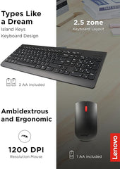Lenovo 510 Wireless Keyboard Mouse Combo - GX30N81775