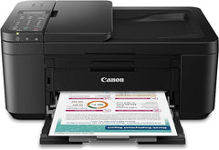 Canon PIXMA TR4720 - All-in-One Wireless Printer for Home Use, Print, Copy, Scan, and Built-in Fax, with Auto Document Feeder, Mobile Printing, Black - PIXMA TR4720