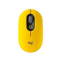 Logitech - POP Mouse Bluetooth Optical Ambidextrous Mouse with Customizable Emojis - Wireless - Blast Yellow - 910-006543