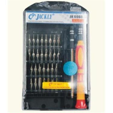 Jackly JK 6066-B  33 in 1 Screwdriver Set with Tweezer & 100mm bar