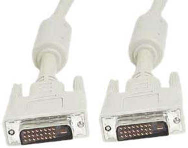 DVI to DVI Digital Dual Link 24-pin (Male/Male) cable - 15ft