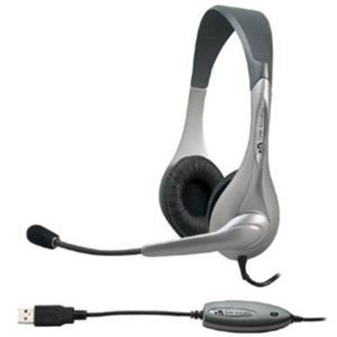 Cyber Acoustics AC-851B  USB Headset w/micro phone