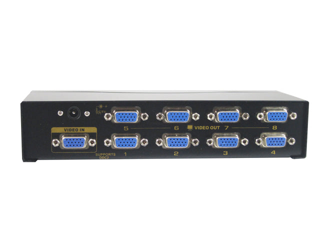 ST 8 Port High Resolution VGA Video Splitter