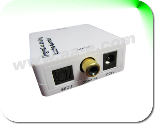 Eagle Star pro   Digital Coax & Optical Toslink to R/L Stereo Audio Converter  (16-6725)