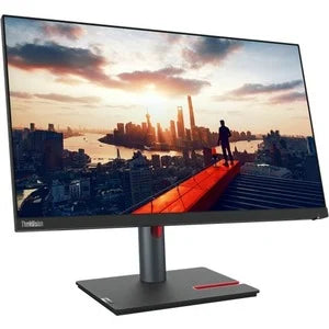 NEW Lenovo ThinkVision P24h-30 23.8" QHD LED 2K LCD Monitor - Glossy Black- 2560 x 1440 - HDMI -  USB-C - DisplayPort - 63B3GAR6US
