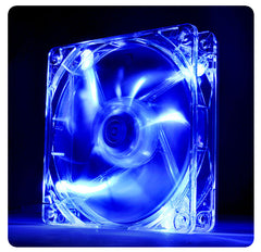 Thermaltake Pure Series 14 Blue Transparent LED 140mm High Airflow Case Fan -  CL-F014-PL14BU-A