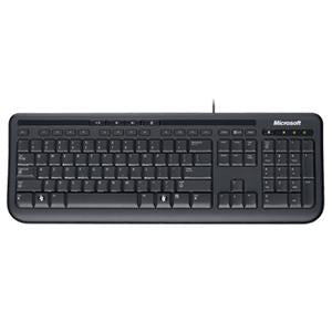 Microsoft Wired  Keyboard 600 Black USB  -  ANB-00002
