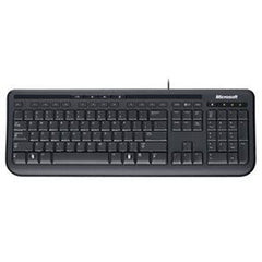 Microsoft Wired  Keyboard 600 Black USB  -  ANB-00002