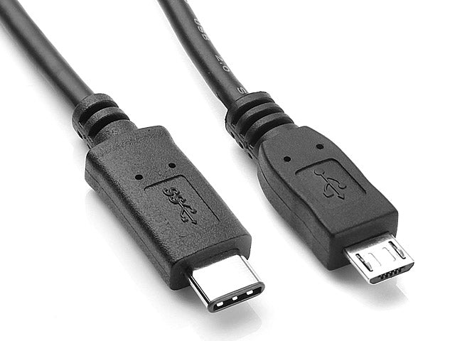 USB 3.1 Type C to Micro USB 3.0  M/M Cable - 3 Feet