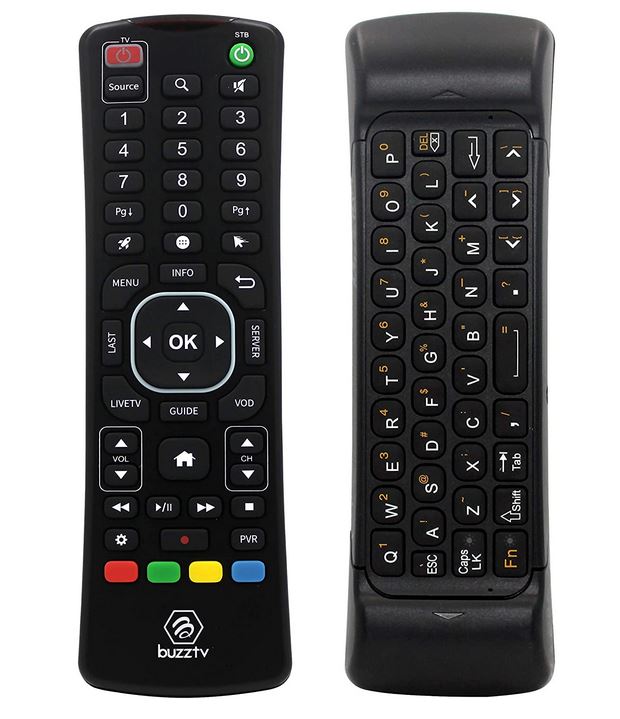 Buzztv ARQ100  Advanced  Remote air mouse with keyboard